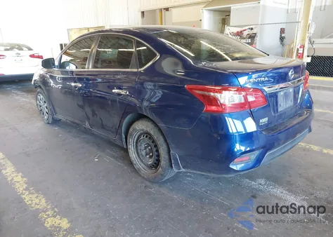 2017 Nissan Sentra S из США, поврежденный, VIN 3N1AB7AP7HY375598